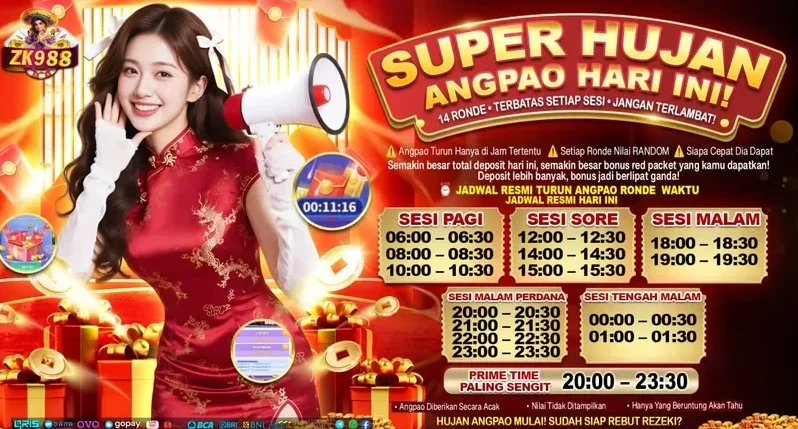 SUPER HUJAN ANGPAO HARI INI!